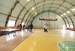 Капитальный ремонт спортивного зала в Демьянском подходит к завершению